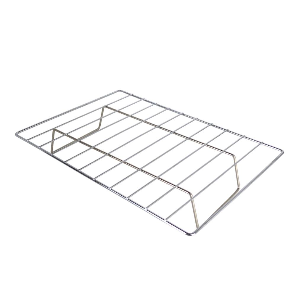 Large 18.5x13" Metal Oven or Smoker Rack with Removable Stand, Baking Cooling